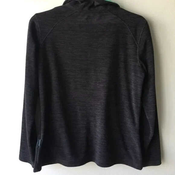 — Fila — Teal + Grey Soft Zip-Up Sweater Jacket - Picture 5 of 5